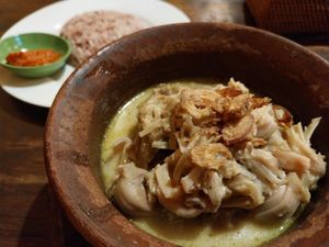 Jackfruit rendang at Puspa's Warung in Ubud