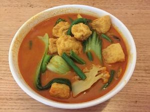 Malaysian Curry Laksa at Loving Hut in West Melbourne