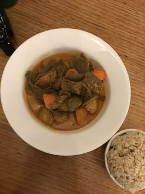 Royal rendang at Loving Hut in West Melbourne