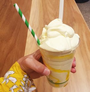 Banana thickshake  at Oh My Greens in Melton South