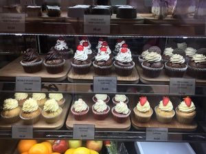 Vegan cupcakes  at Oh My Greens in Melton South