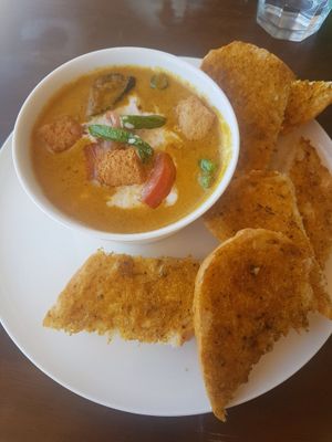 "Chicken" dip at Oh My Greens in Melton South