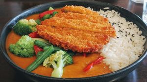 Katsu Don Curry at Oh My Greens in Melton South