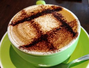 Soy mocha  at Oh My Greens in Melton South