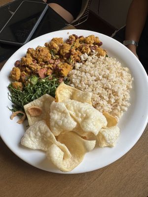 feijao tropeiro  at Villaveg Cozinha Natural in Belo Horizonte