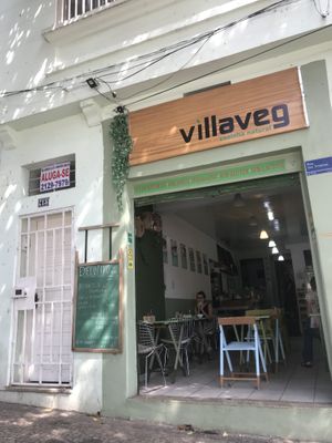 Storefront at Villaveg Cozinha Natural in Belo Horizonte