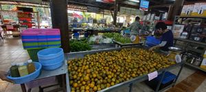 2023 : Fresh produce section at Chiang Mai Vegetarian Society in Chiang Mai