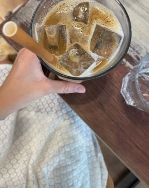 Below average   at Dots Coffee in Koh Phangan