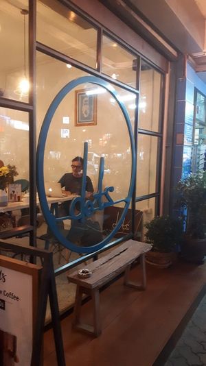 Front at Dots Coffee in Koh Phangan