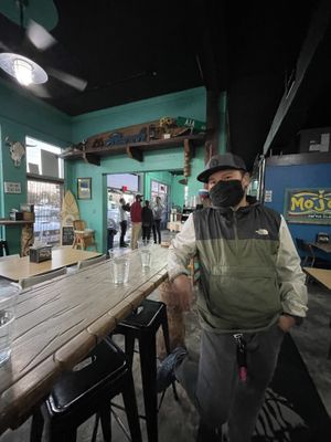 Interior  at Mojos Tacos in St Augustine
