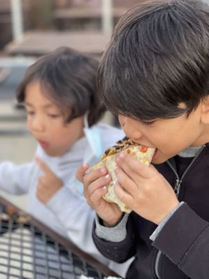 Burrito  at Mojos Tacos in St Augustine