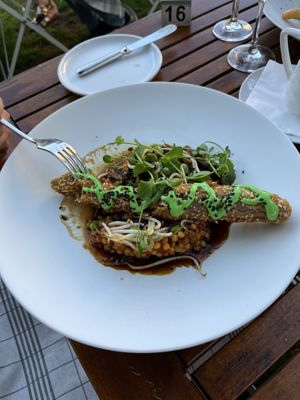 Main course  at GUT LEBEN am Morstein in Westhofen