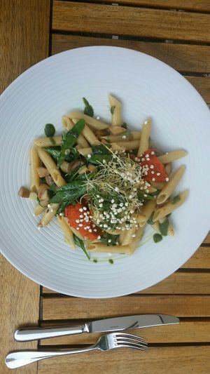 Nudeln(vegan) at GUT LEBEN am Morstein in Westhofen