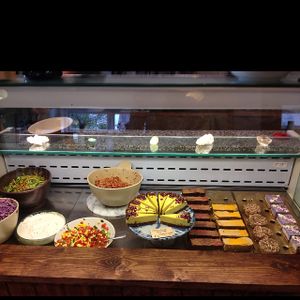 yummy cakes at Feed the Soul in Cerne Abbas