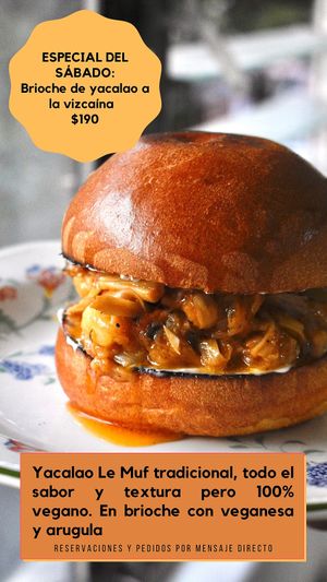  at Veganeria Le Muf in Mexico City