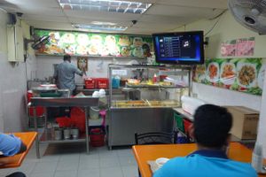 interior layout at Arya Restaurant in Central Singapore