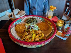 Veganer Platte für 2 at Dromedar in Marburg