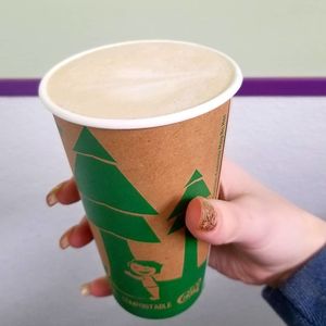 Smores Latte at Rachel's Cool Beans Cafe in Anacortes