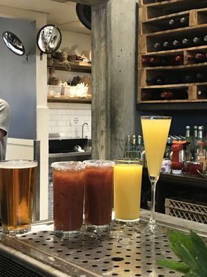 Drinks at South Restaurant + Coffeehouse in Anchorage