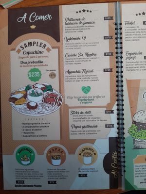  at Capuchino Cafe in La Paz