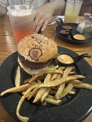   at Capuchino Cafe in La Paz