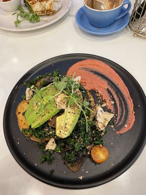 Wonder vegan  at Platform 1 Cafe in Ormond