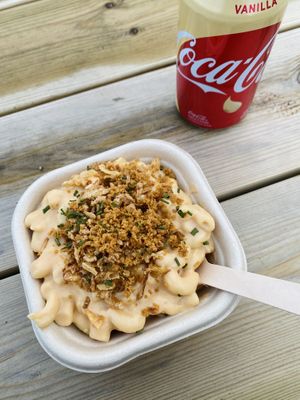 Macaroni cheese at FacePlant Foods in Edinburgh