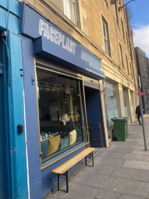 Outside  at FacePlant Foods in Edinburgh
