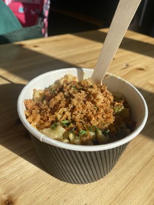  Pesto mac cheese   at FacePlant Foods in Edinburgh
