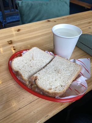 Non coronation sandwich   at FacePlant Foods in Edinburgh