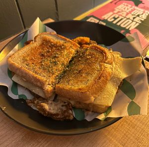 Lasagne toastie  at FacePlant Foods in Edinburgh