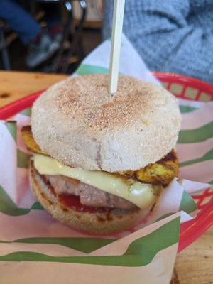 Mock muffin at FacePlant Foods in Edinburgh