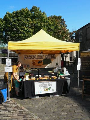 Vegan Quarter, Leith Market at FacePlant Foods in Edinburgh