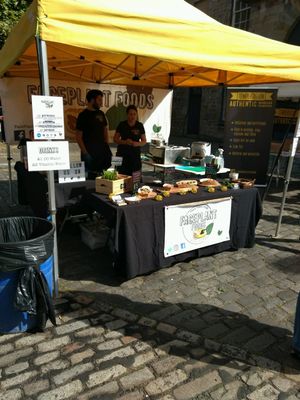 boom at FacePlant Foods in Edinburgh