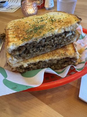 Haggis melt  at FacePlant Foods in Edinburgh