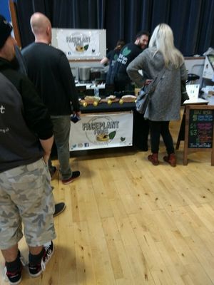 vegan festival at FacePlant Foods in Edinburgh