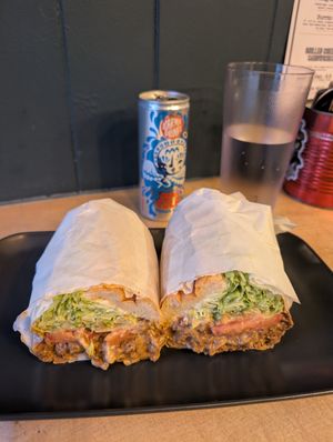 Chop cheese at FacePlant Foods in Edinburgh