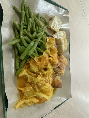   at Lucky Vegetarian 宏运素食 in Central Singapore