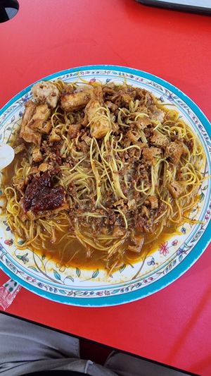 Mee siam at Fu Yuan Vegetarian Stall - ABC Brickworks Market in Central Singapore