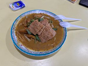 Mee Rebus   at Fu Yuan Vegetarian Stall - ABC Brickworks Market in Central Singapore