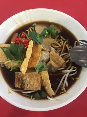 Lor Mee at Fu Yuan Vegetarian Stall - ABC Brickworks Market in Central Singapore