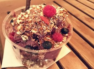 Acai bowl at Crudi in Barcelona