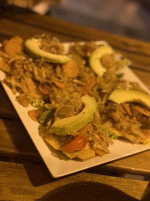 patacones at Anchoita del Pana in Malaga