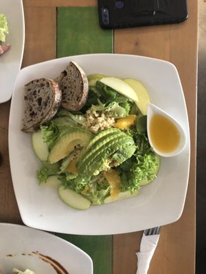 Lemon vinagreta salad at Dulce Romero Panaderia & Organicos  in La Paz