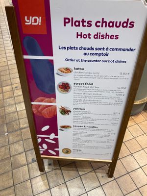  at CDG - YO! Sushi - T2E in Roissy-en-france