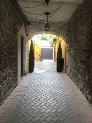 Entrance    at The Franciscan Well Brewery in Cork