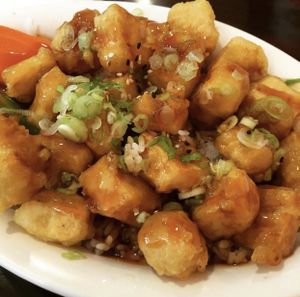 Tofu bowl at Red Wasabi in Loma Linda