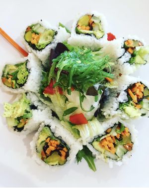 Veggie Roll at Red Wasabi in Loma Linda