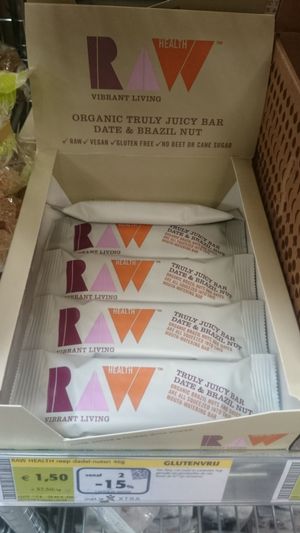 Raw bars at Bio-Planet in Leuven