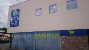 Outside at Bio-Planet in Leuven